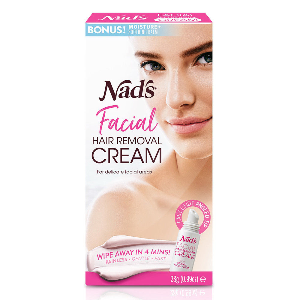 Nads Facial Sensitive Hair Removal Creme - 0.99 Oz